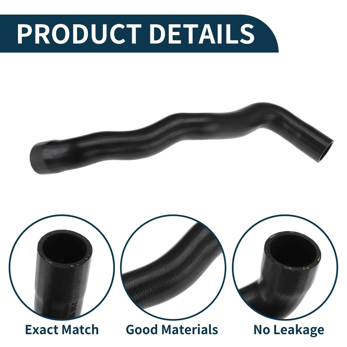 Radiator Hose for Mercedes-Benz E-Klasse W210 (1995–2003) 2105013382