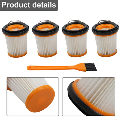 Set of 4 Filter Mesh for Shark W1 W2 W3 Wv200 Wv205