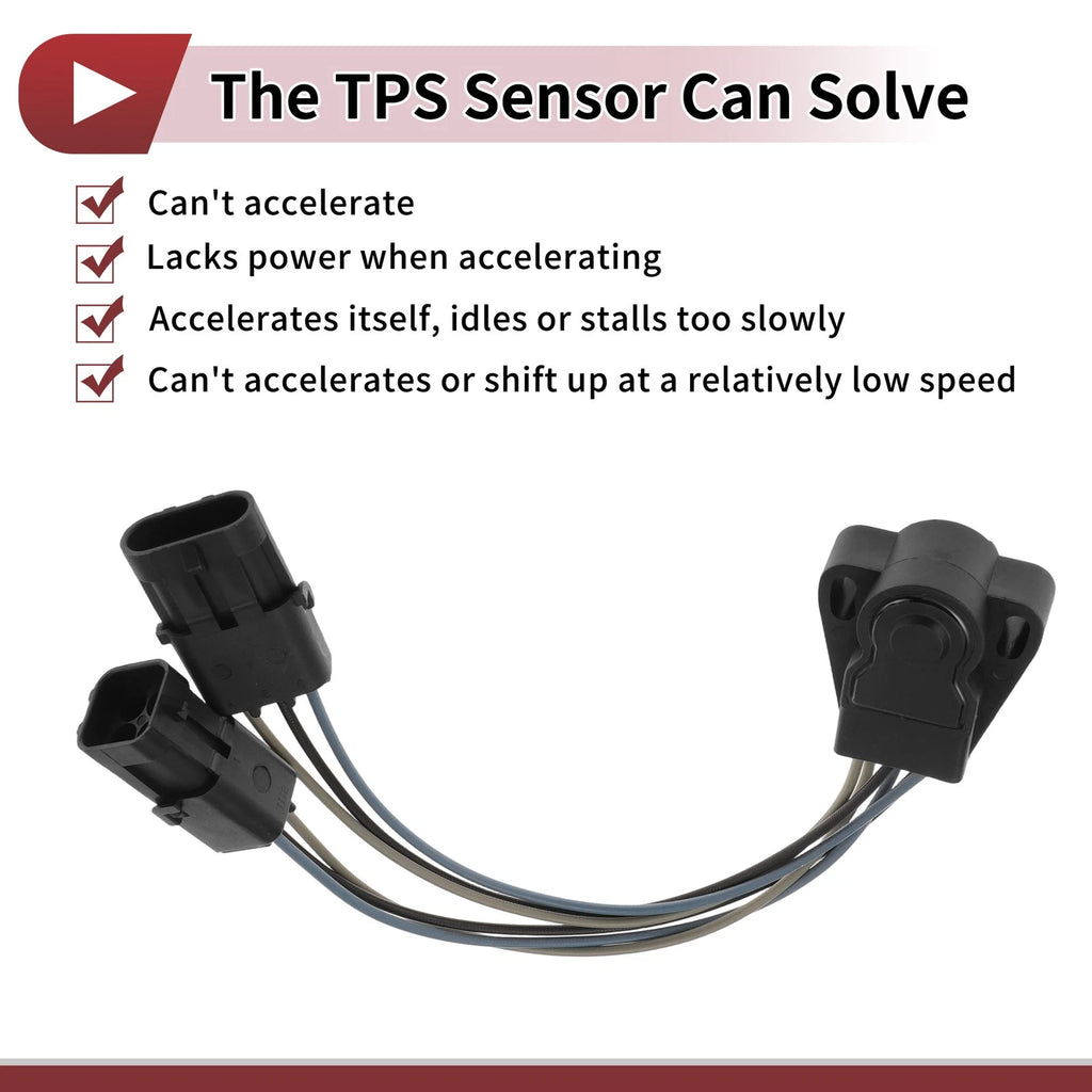 Throttle Position Sensor for Jeep Cherokee (1987–1990) No.33004650