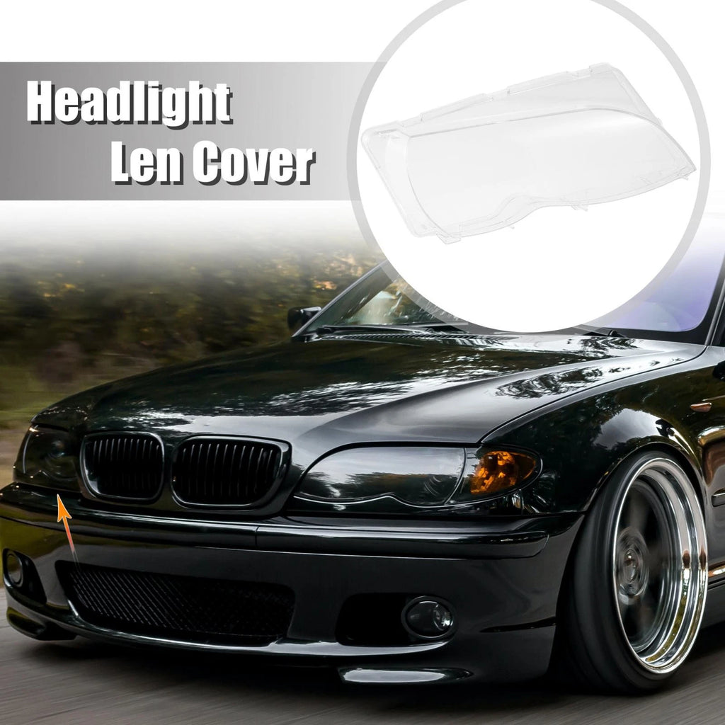 Headlight Lens Cover Right Front for BMW E46 4 Door (2002–2005)