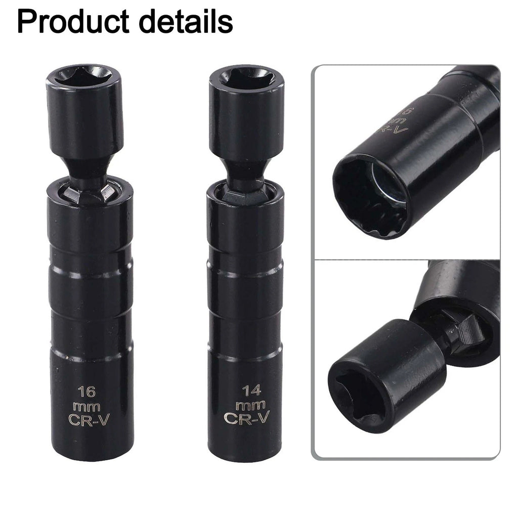 2X Spark Socket Disassembly Tool Set for Effective Vehicle Maintenance