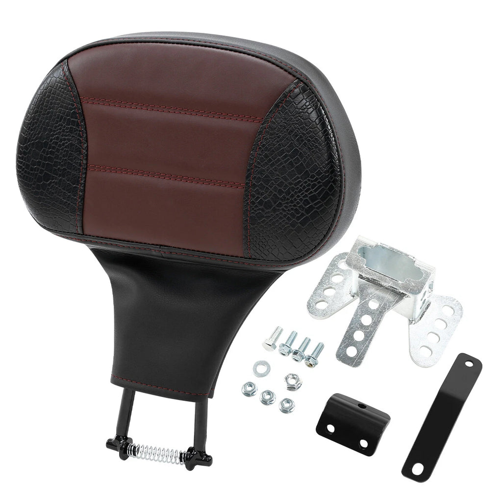 Front Rider Backrest Pad Mounting Kit for Harley Touring (2009–2023)