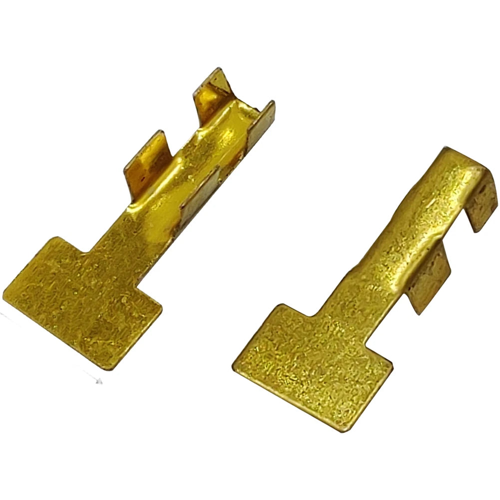 100pcs Copper Wire Terminal Connectors for Electric Tools (3mm, 6mm)