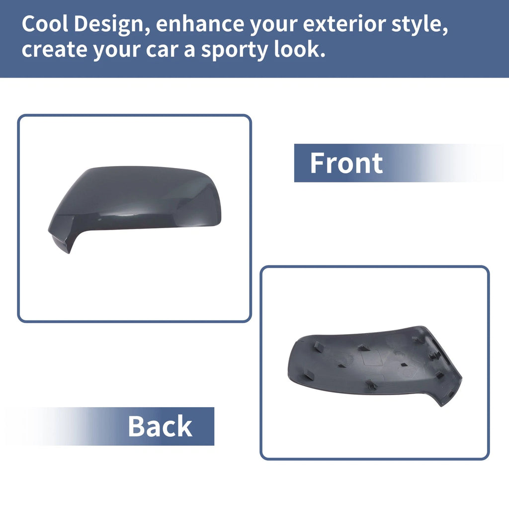 Left Passenger Side Mirror Cover Cap for Citroen C3 Picasso (2010–2017)