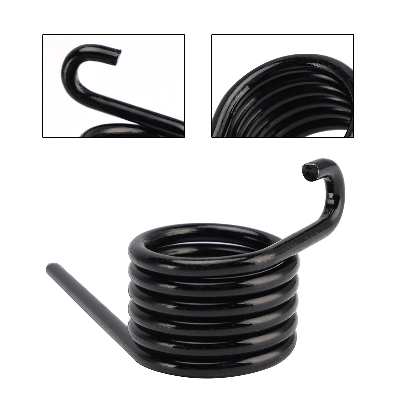 Set of 2 Kick Starter Return Spring & Clip 90508-40007 for Yamaha G1-G22