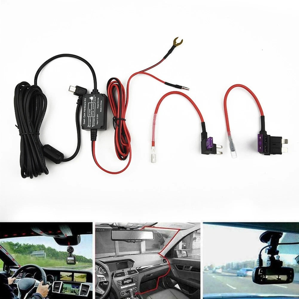 Amp Fuse Hard Wire Kit for Dash Cam (Fuse Link Cable)