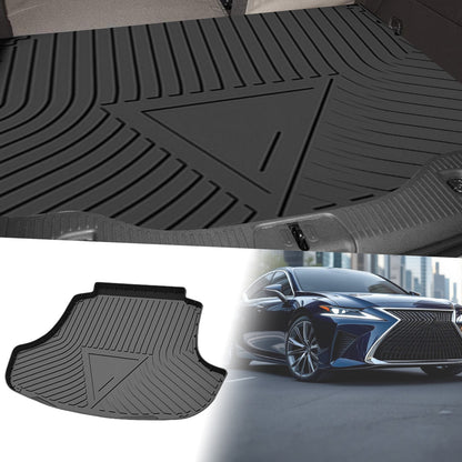 Cargo Liner Rear Trunk Mat TPE Flat Face for Lexus ES (2018–2024)