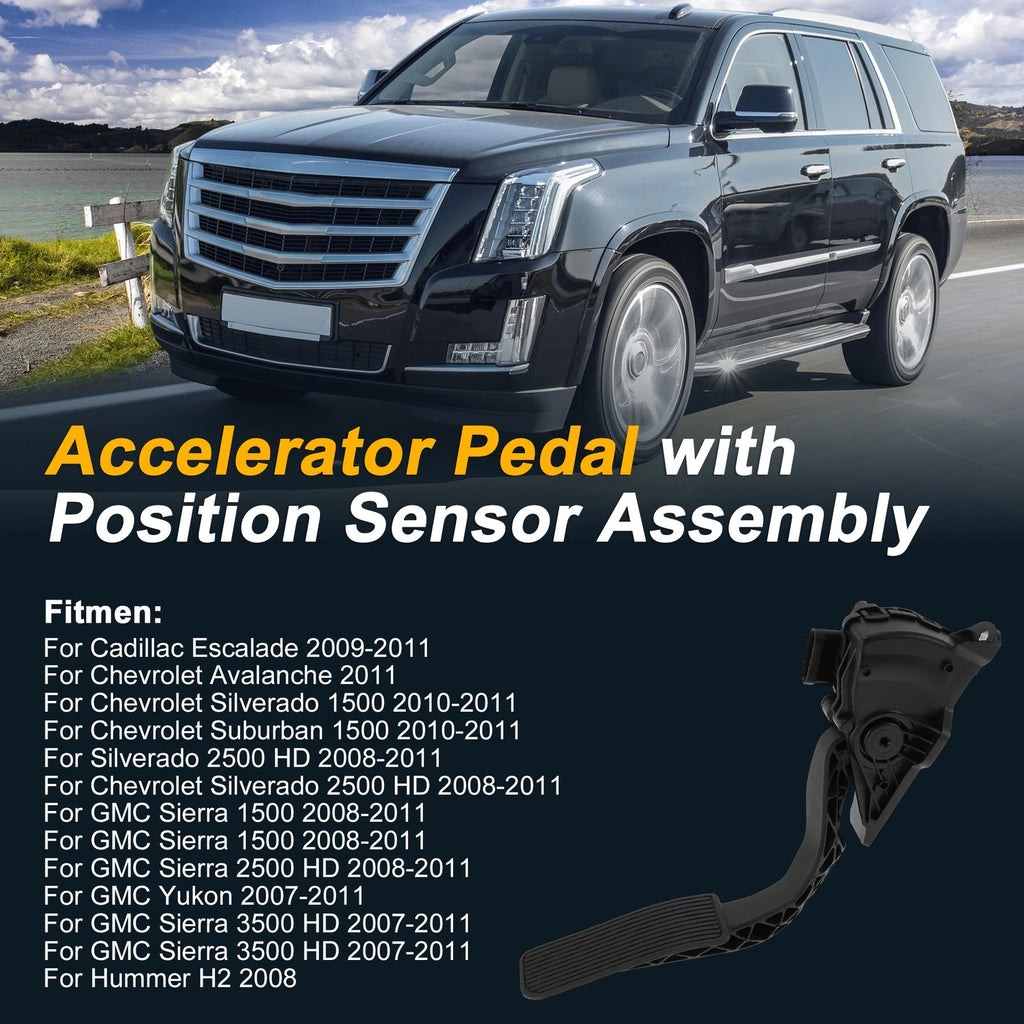 Accelerator Pedal with Position Sensor for Cadillac Escalade (2007–2014)