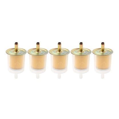 5Pcs Inline Gas Fuel Filter for Universal Motorcycle (Industrial)