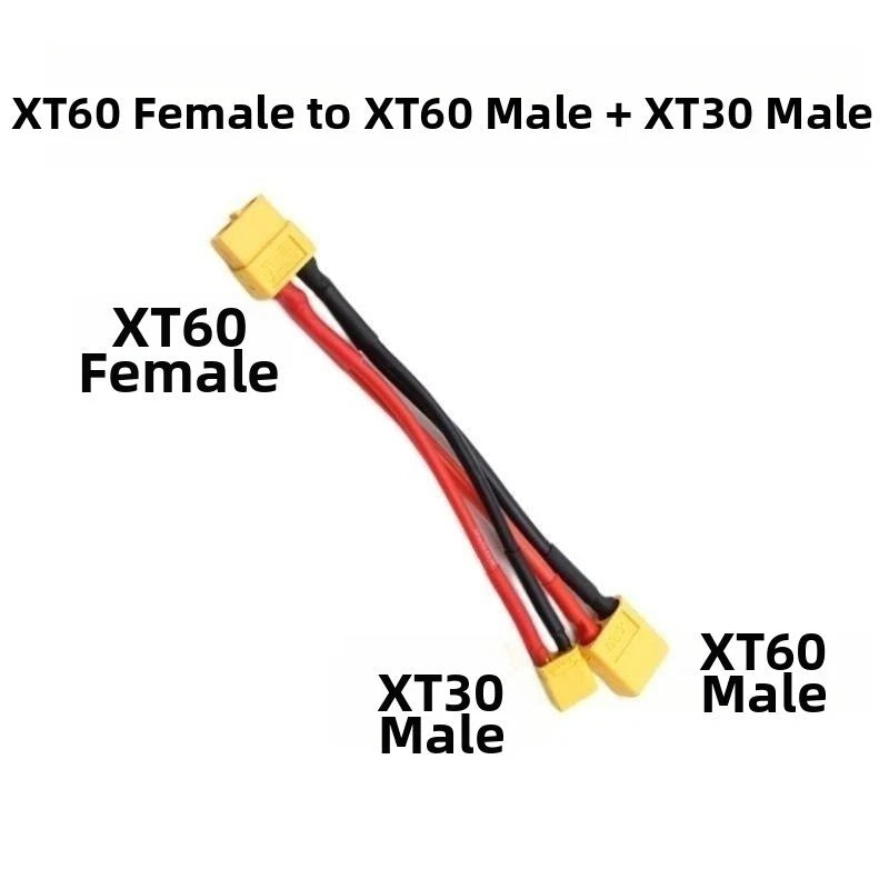 2X RC Charging Parallel Upgraded Silicone Cable 2-6S