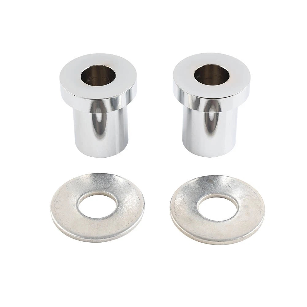 CNC Solid Handlebar Riser Bushings For Harley Touring Road King Softail GZ