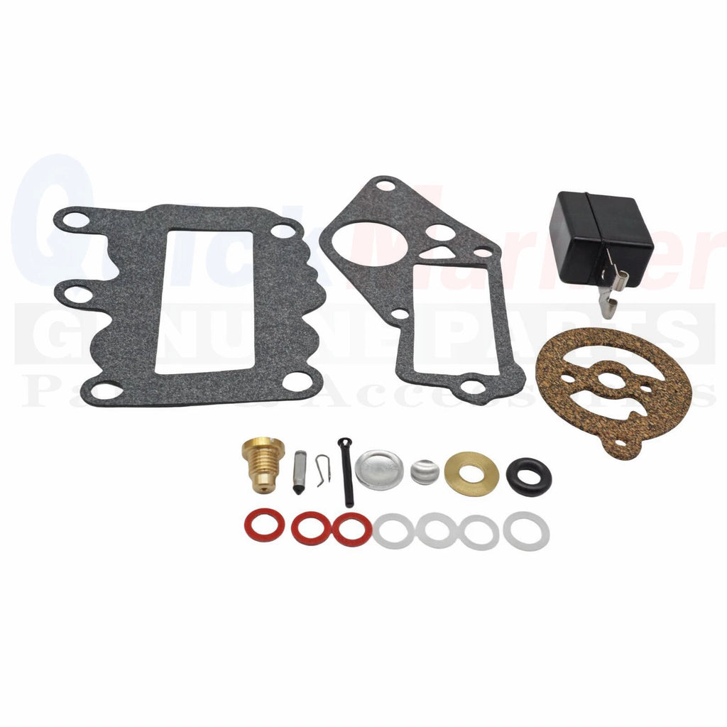 Carburetor Kit with Float for Johnson Evinrude Outboard 9.5 (382048)
