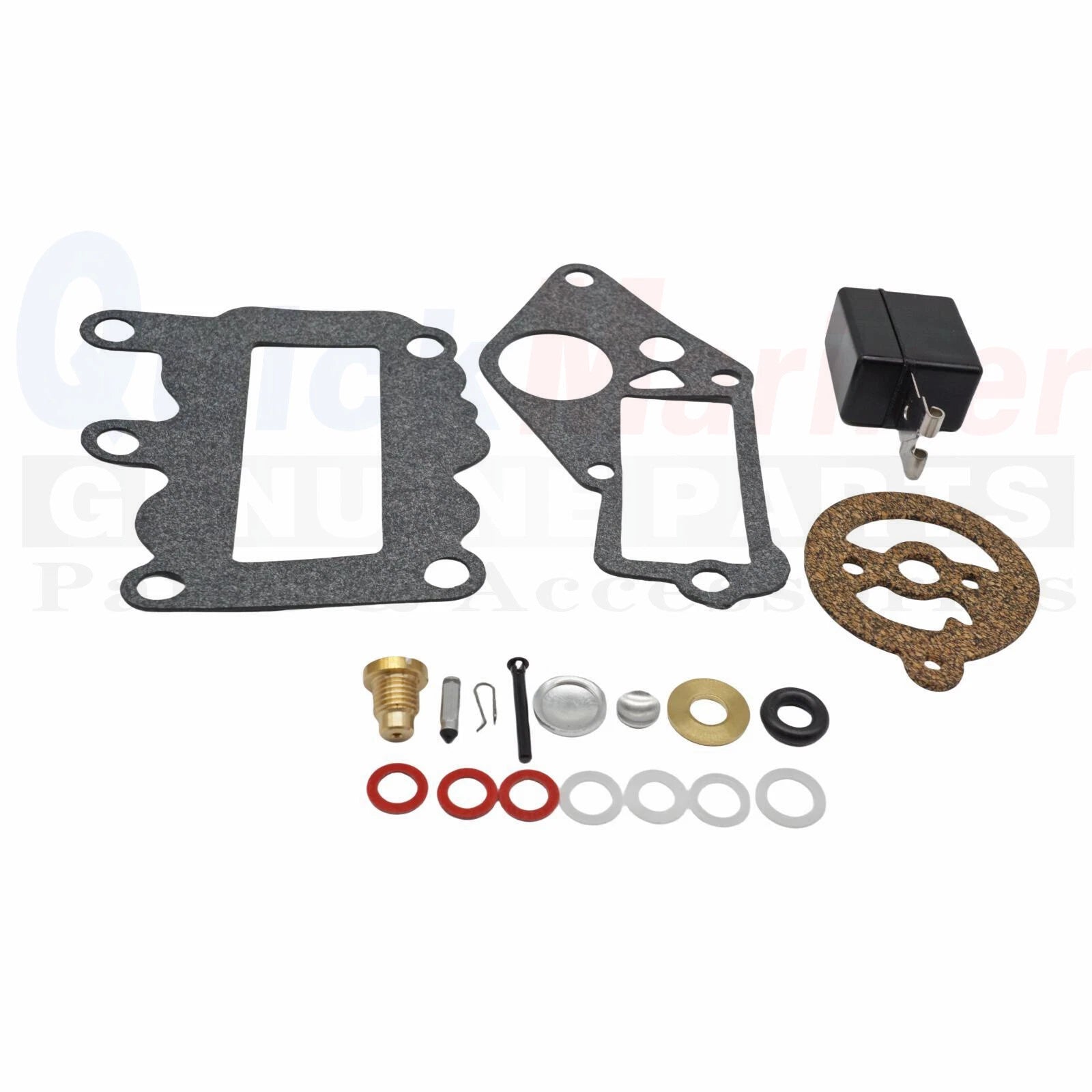 Carburetor Kit with Float for Johnson Evinrude Outboard 9.5 (382048)