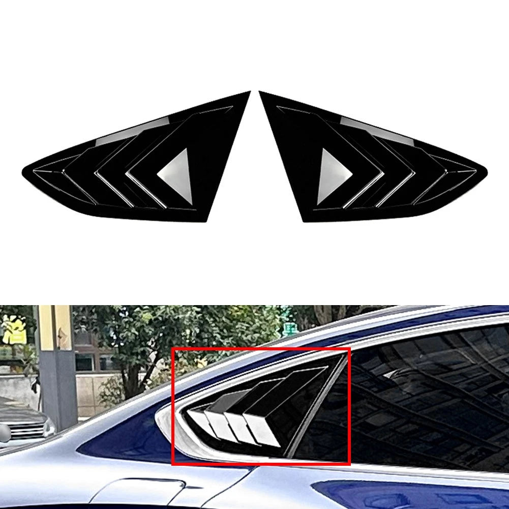 Rear Window Side Vent Blind Cover for Audi A/S/F5 Sportback (2017–2024)