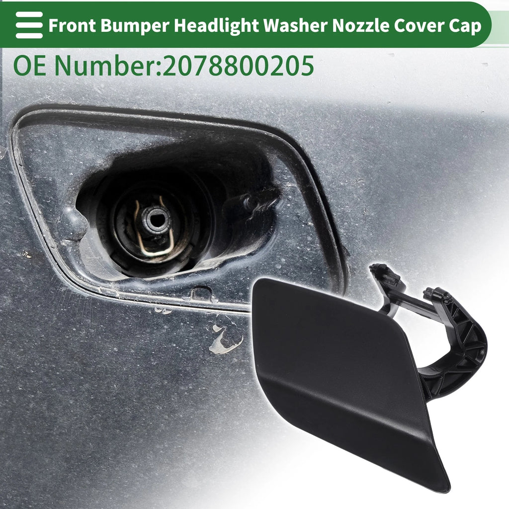 Front Right Headlight Washer Nozzle Cover Cap Replacement for Mercedes-Benz E550 (2014–2016)