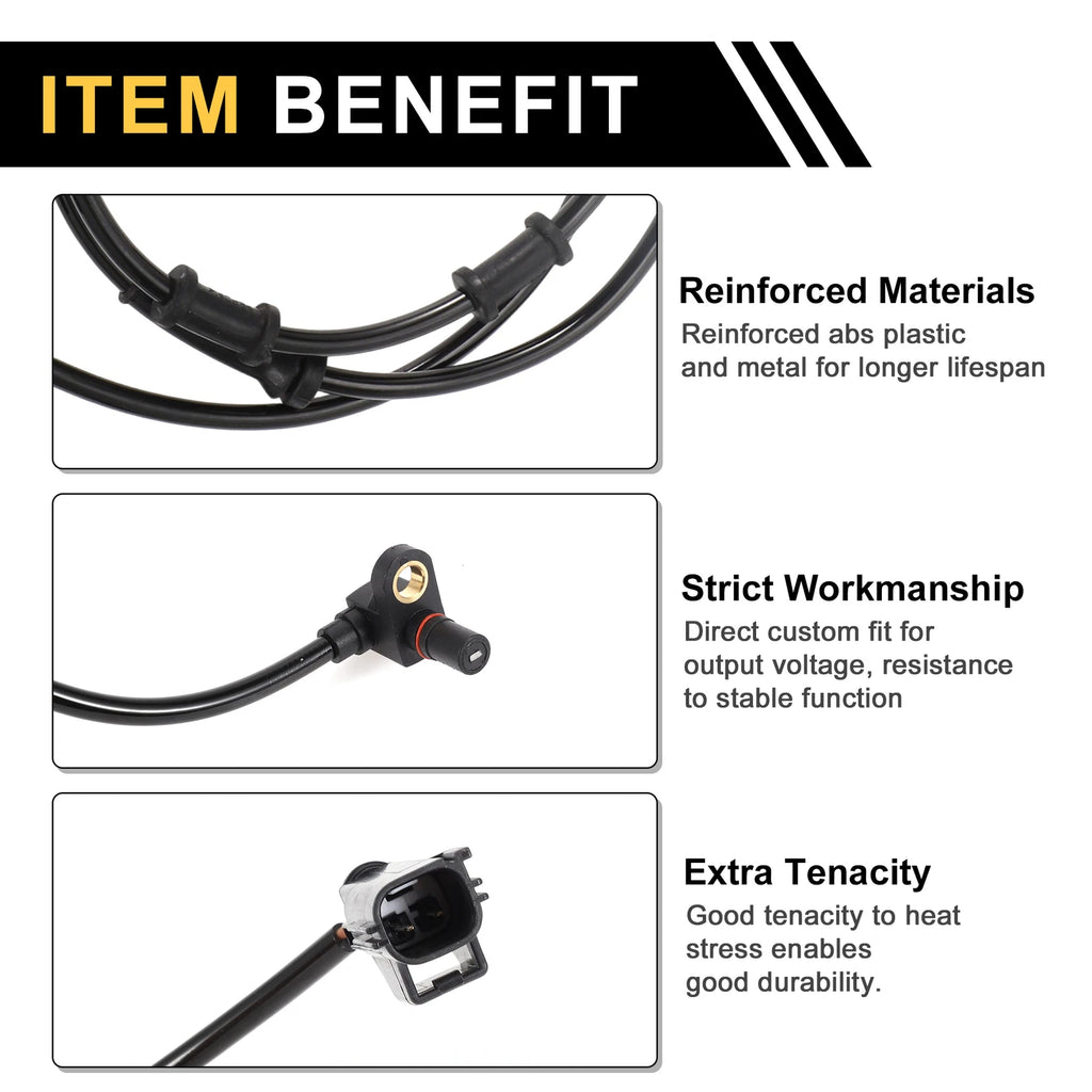 ABS Wheel Speed Sensor No. 5103493AA for Dodge Ram 3500 (2003–2005)