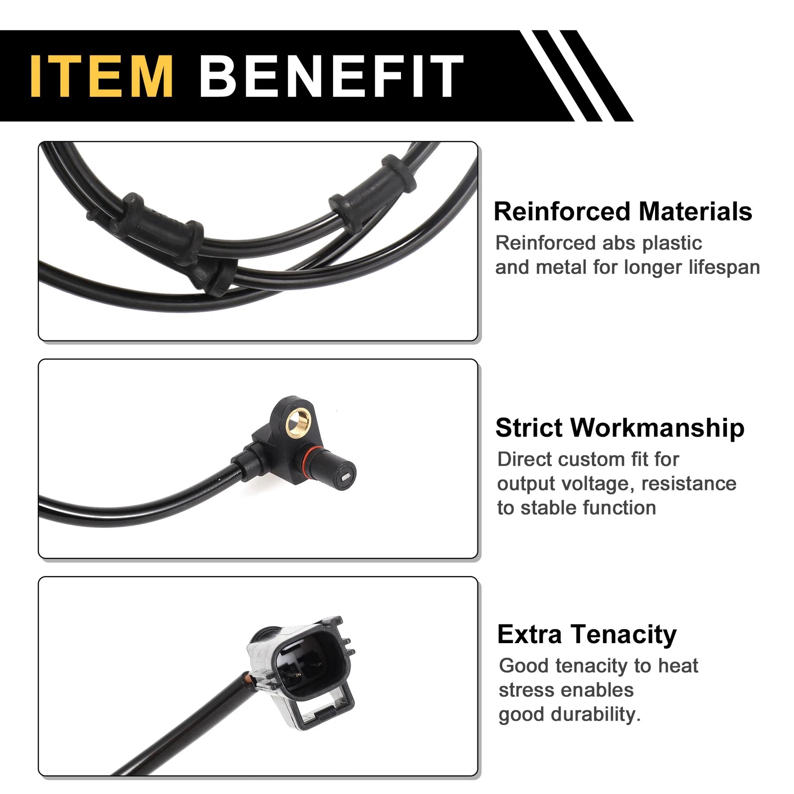 ABS Wheel Speed Sensor No. 5103493AA for Dodge Ram 3500 (2003–2005)
