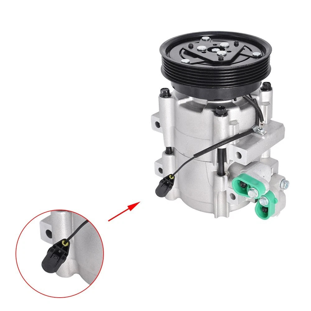 A/C Compressor for Hyundai Santa Fe 2.7L (2001–2006) CO 10957SC 20-21543-R