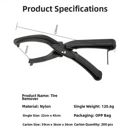 Tire Remover Tool for Standard Bicycles (Compatible with Most Sizes)