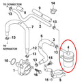 Fuel Filter for Johnson Evinrude OMC 25-70 HP 4-Stroke (1990–2023) 5032323 15410-87J10