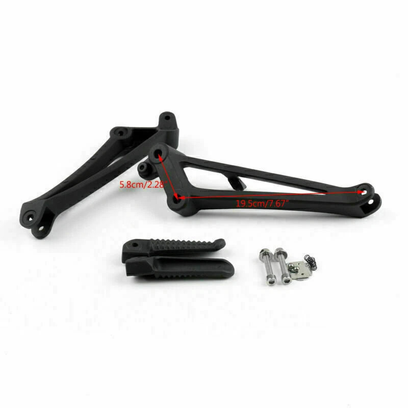 Aluminum Alloy Rear Foot Pegs for Yamaha YZF R1 (2009–2011) T9