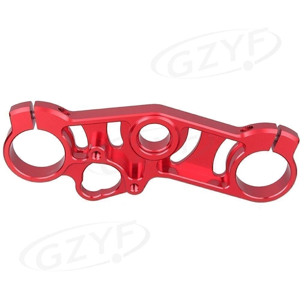 Upper Top Clamp Triple Tree for Suzuki GSXR600/750 (2006–2009) & GSXR1000 (2007–2008) - Red