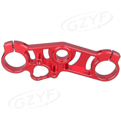 Upper Top Clamp Triple Tree for Suzuki GSXR600/750 (2006–2009) & GSXR1000 (2007–2008) - Red