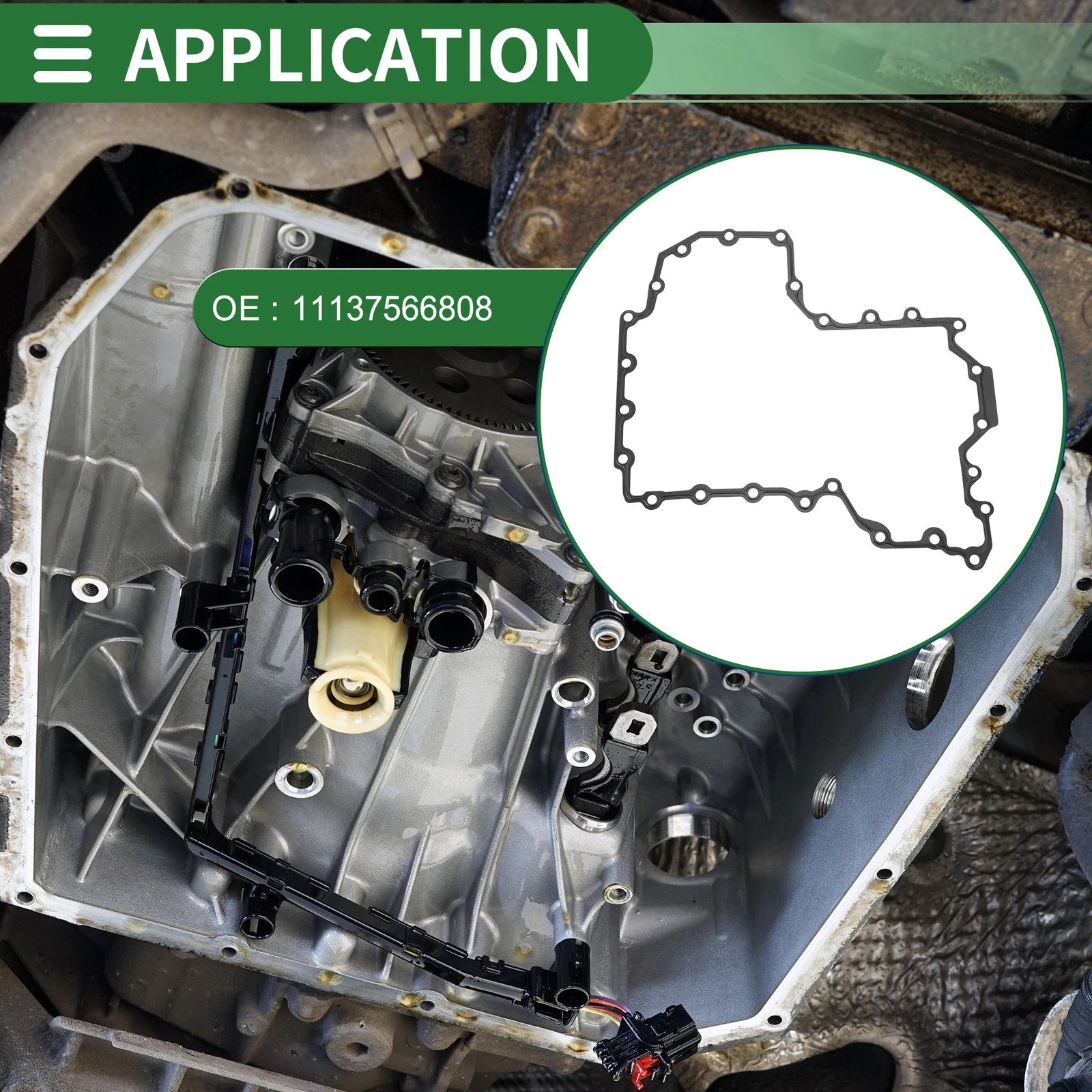 Oil Pan Gasket Replacement for BMW X6 X5 (2008–2019)
