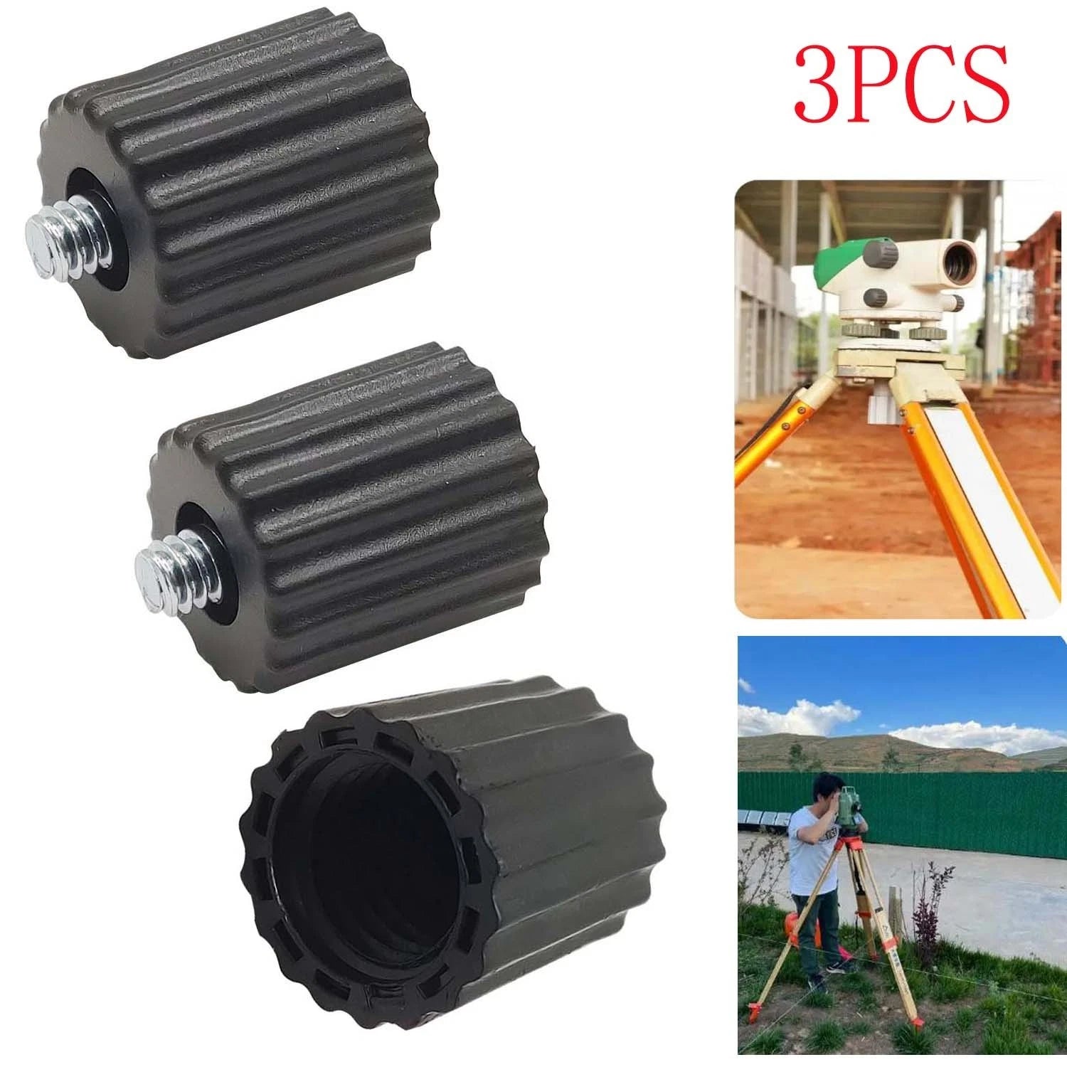 3PCS 5/8 to 6mm Level Adapter Set for Professional Grade Level Mounting