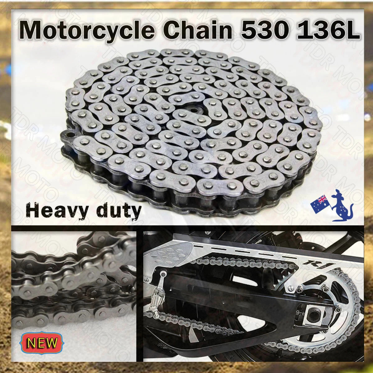 530 136 Links Drive Chain for Triumph 955 Sprint RS ST (1999–2004)