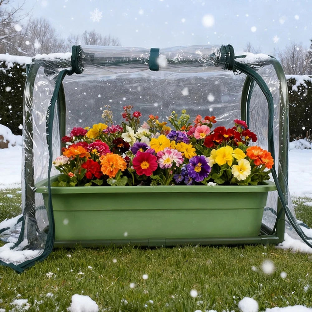 Portable Greenhouse Plant Shelter for Balcony Tabletop