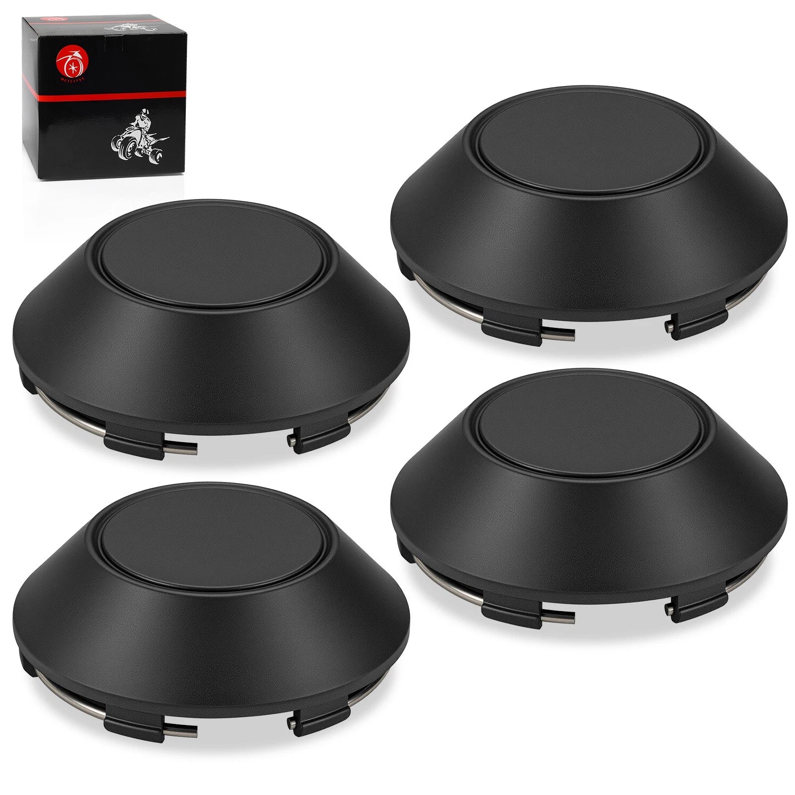 Set of 4 Center Hub Wheel Caps for Polaris RZR Turbo XP S 4 (2019–2020) 1523153-744