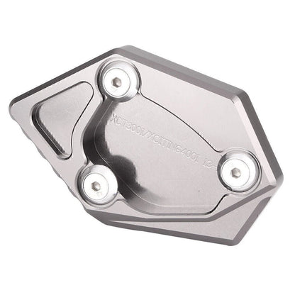 Aluminium Kickstand Pad Side Stand Foot Plate for Kymco XCITING 400i 12-15 Grey