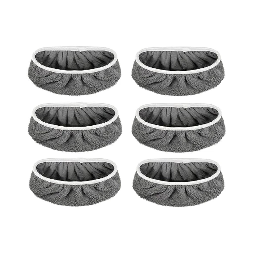6 Pack Swiffer Replacement Coral Fleece Pads Non Woven Fabric