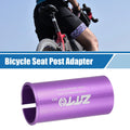 Seat Post Adapter Durable Purple 27.2mm ID 28.6mm OD for Bicycle (—)
