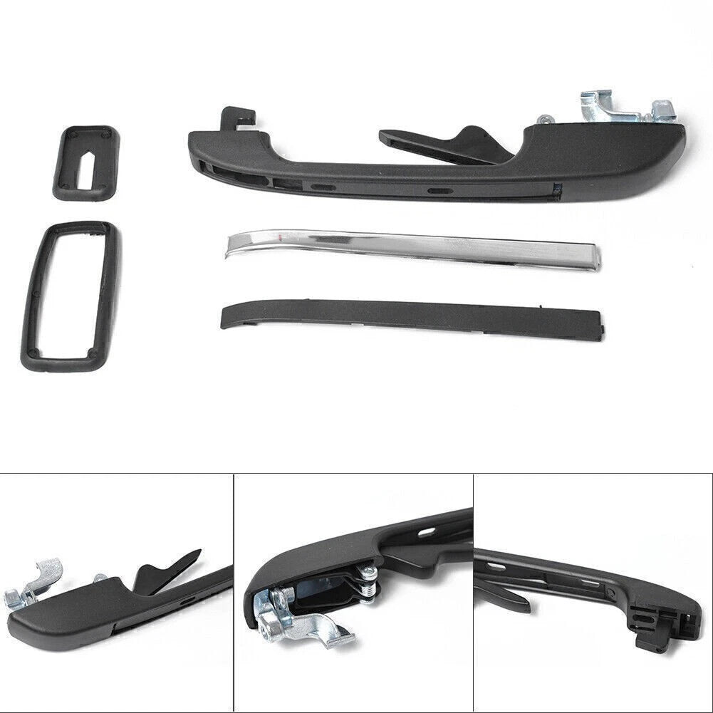 Rear Left Outer Exterior Door Handle for Volkswagen Passat Jetta Golf (2016–2017)