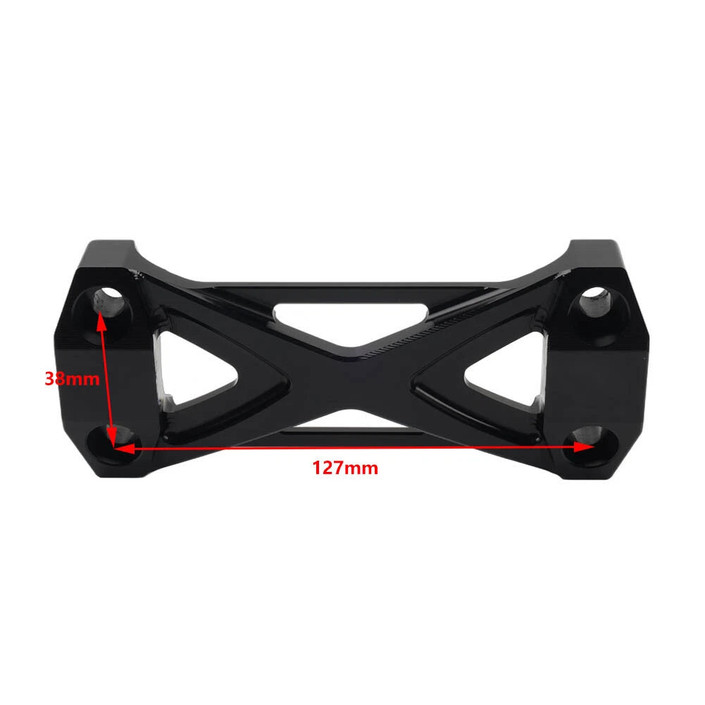 Handlebar Riser Mounting Clamp for Honda X-ADV750 (2021–2023) - Red