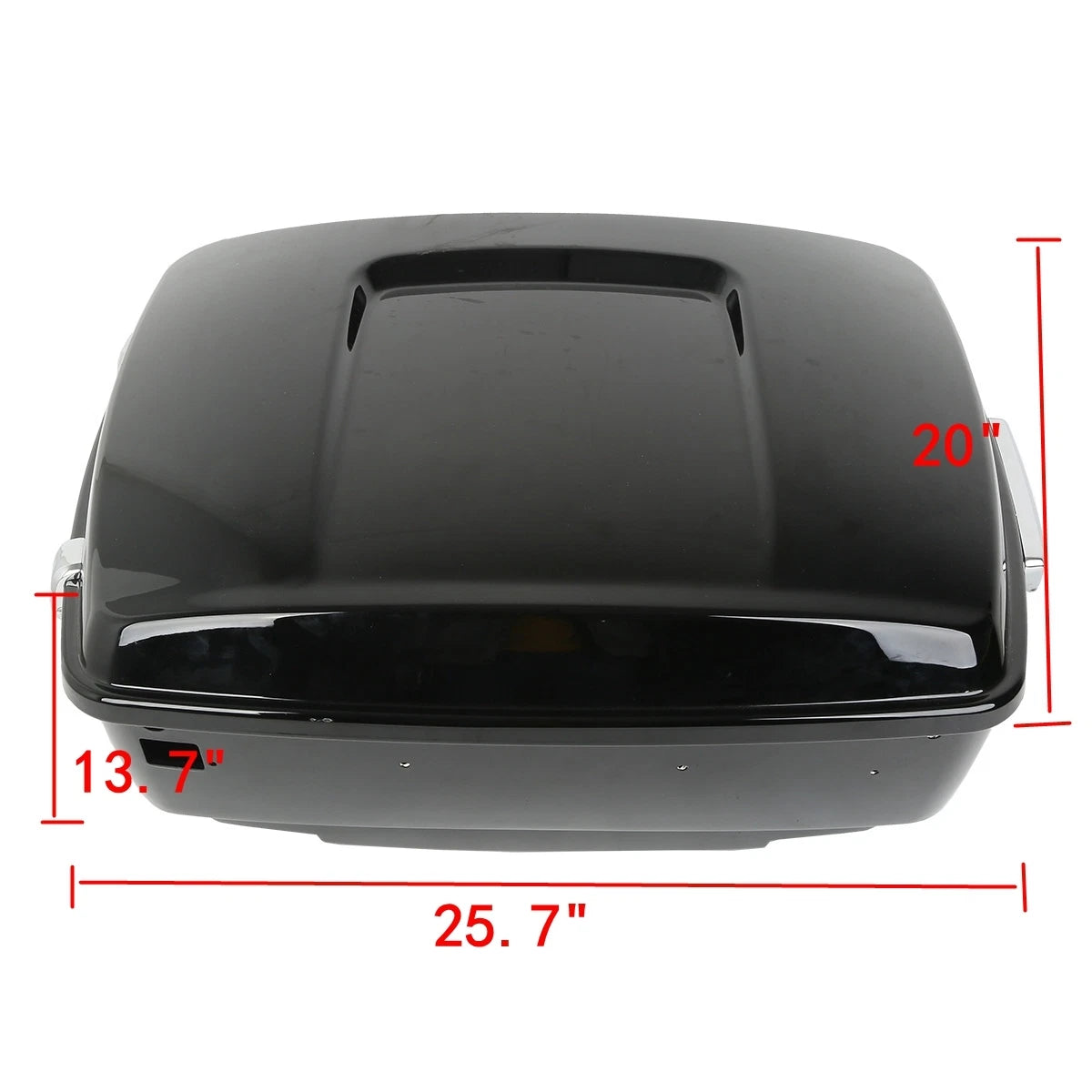 Trunk Backrest Pad Mount Rack for Harley Street Road Glide (2014–Present)