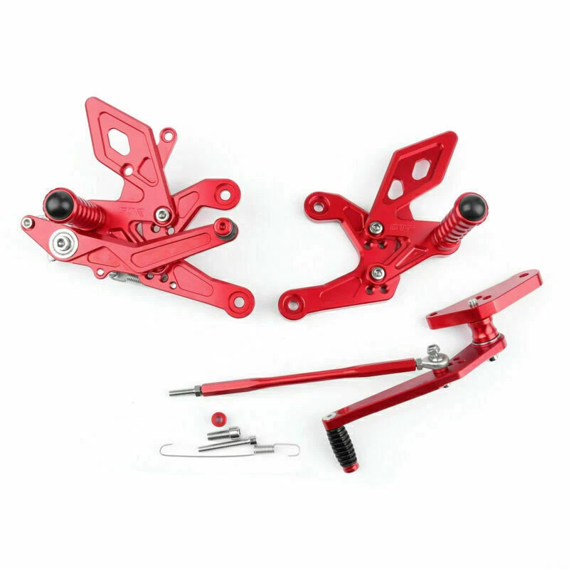 Adjustable Rearsets Foot Rest Pegs for Honda CBR500R CB500F (2016–2017)