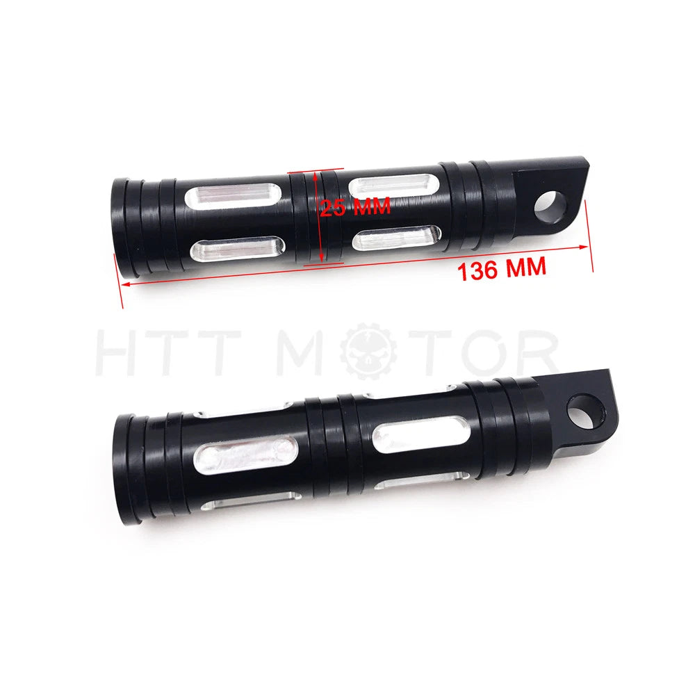 CNC Footpegs for Harley Touring Sportster Softail Electra Glide (2000–2023)