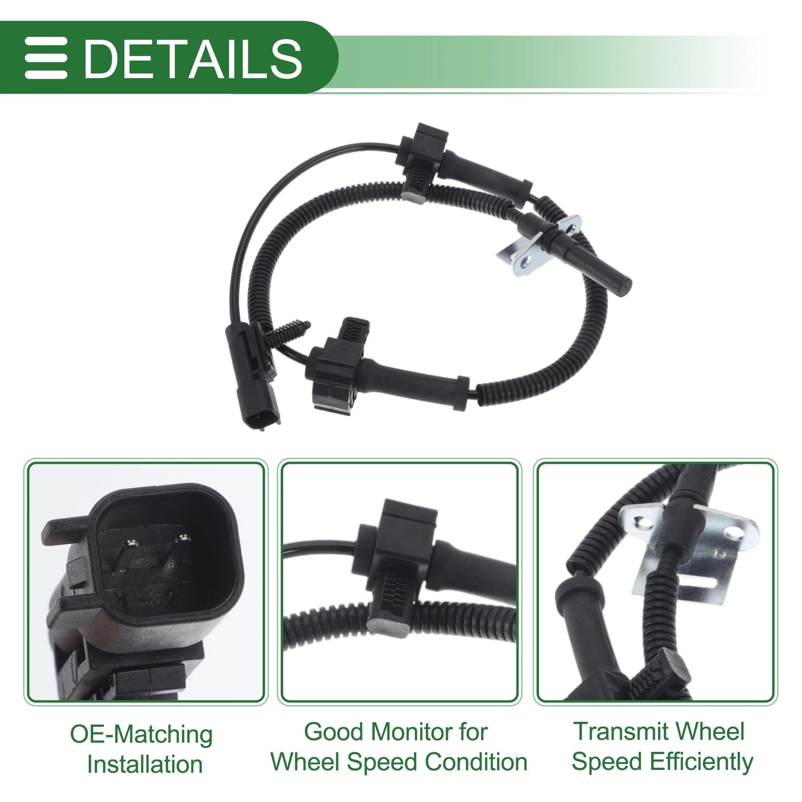ABS Wheel Speed Sensor No. 84078155 for Chevrolet Silverado (2014–2019)