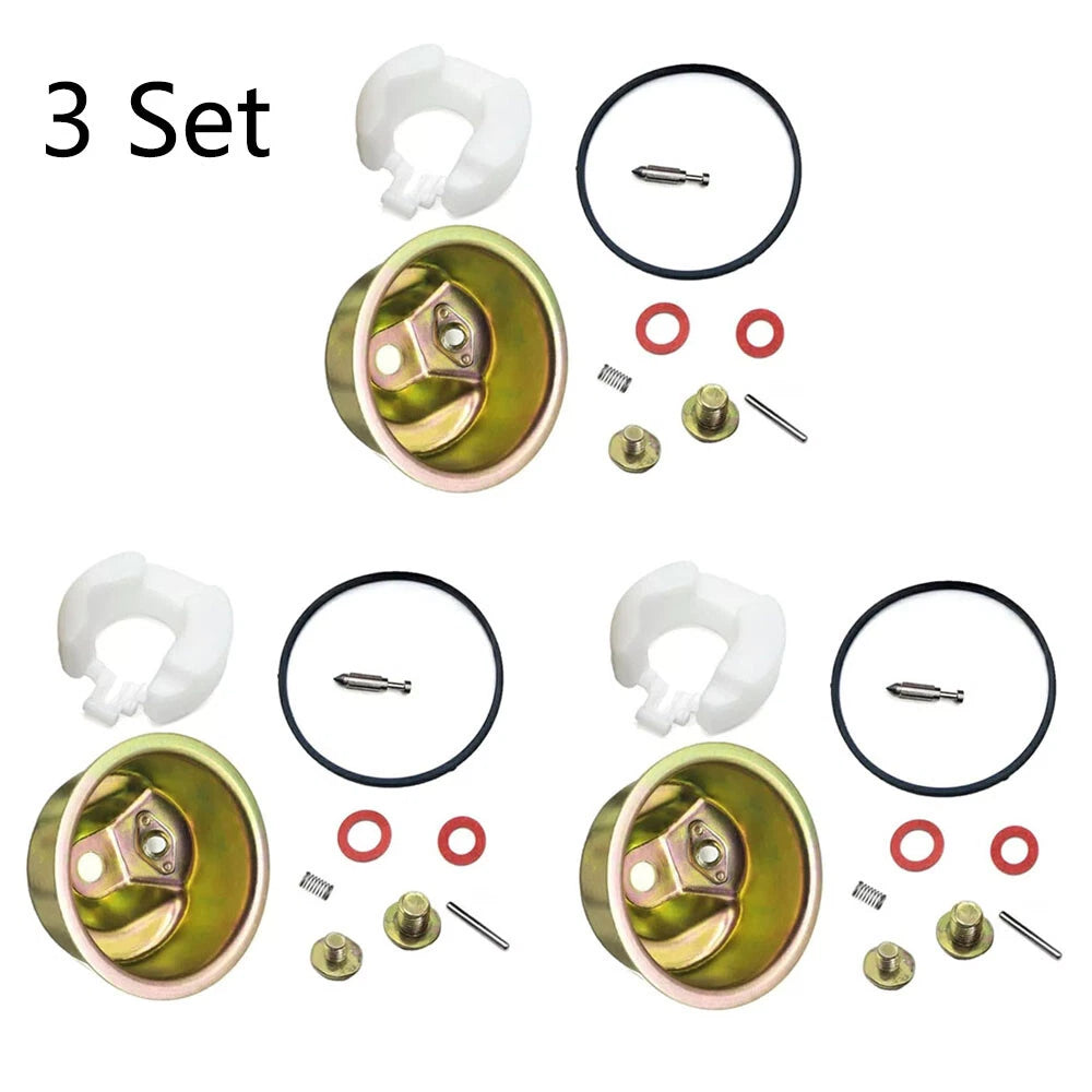 Set of 3 Carburetor Kits for Honda GX120 GX160 GX200