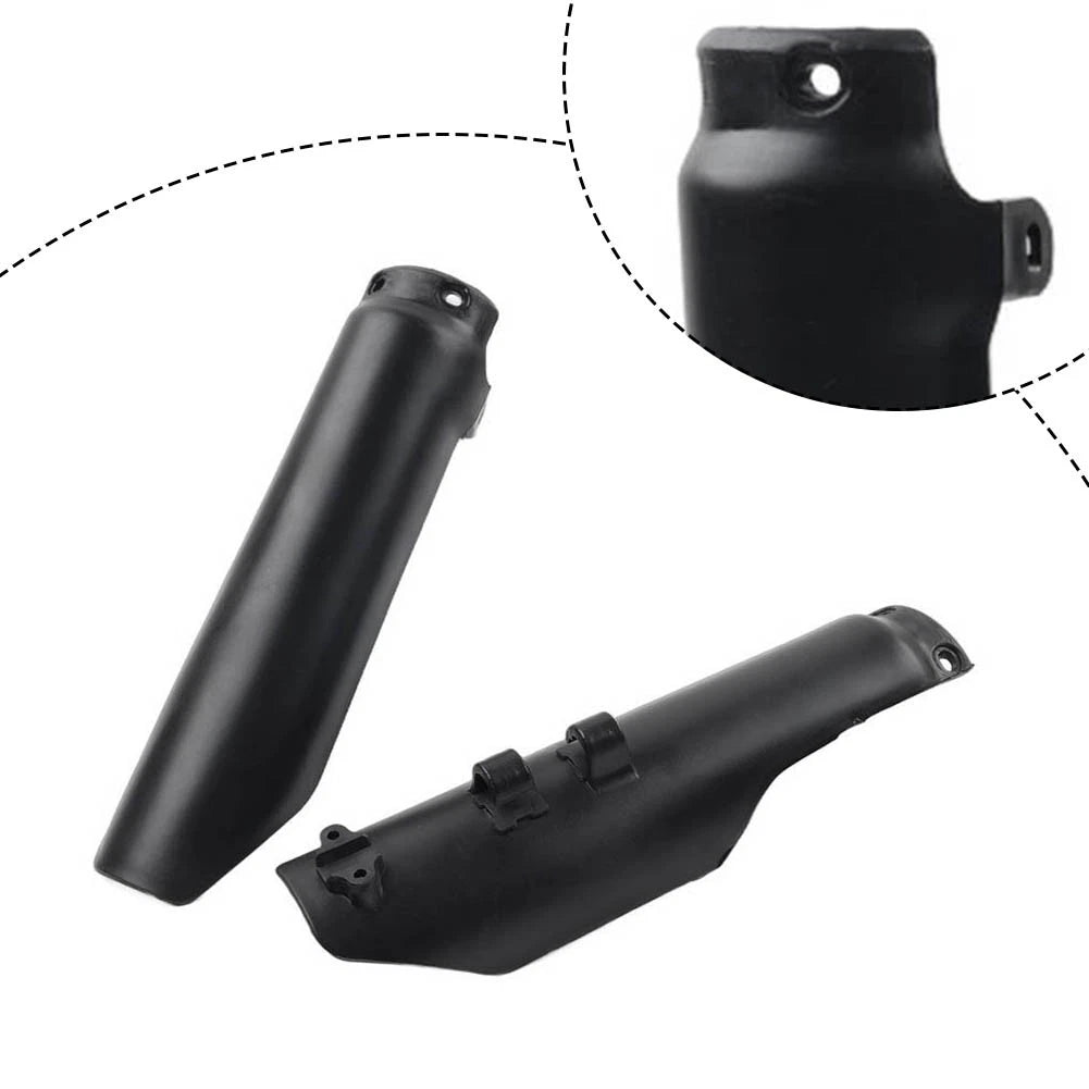 Black Front Fork Guard Cover For 90cc 110cc 125cc 140cc Pit Pro Trail Dirt Bike