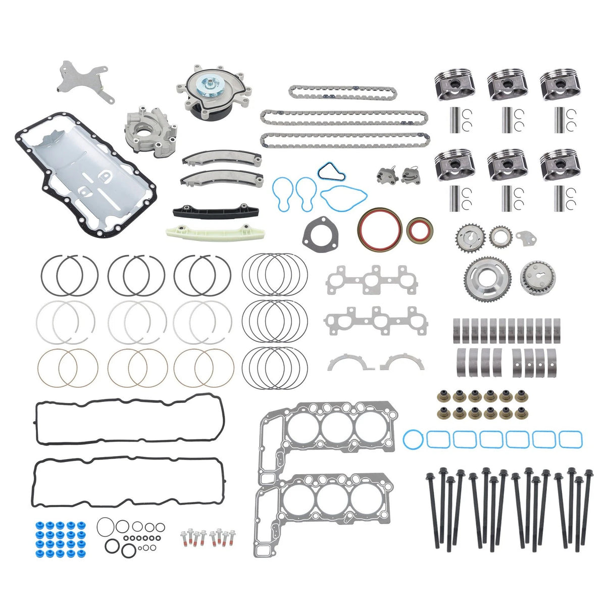 Engine Rebuilding Kit for Jeep Liberty (2005–2012) & Dodge Ram 1500 (2005–2010) 3.7L V6