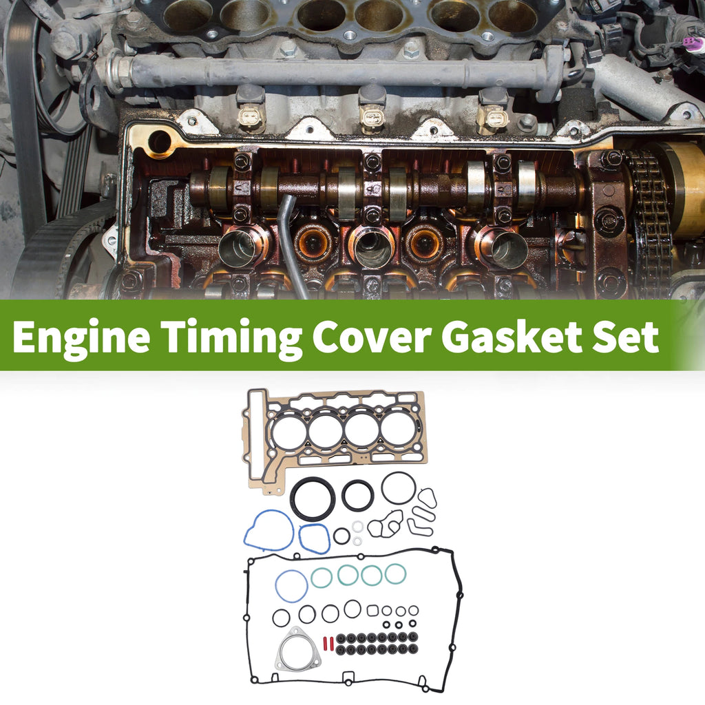 Engine Timing Cover Gasket Set for Mini Cooper 1.6L (2007–2015)
