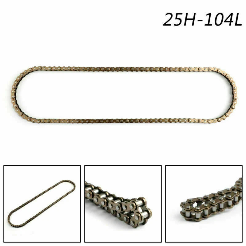 Timing Cam Chain 25H-104L for Yamaha TTR225 TTR230 TW200 XT225 (2000–2023)