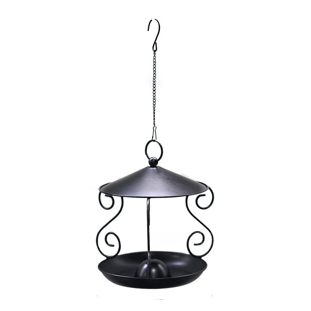 Hummingbird Feeder with Small Bird Slot - Iron Material