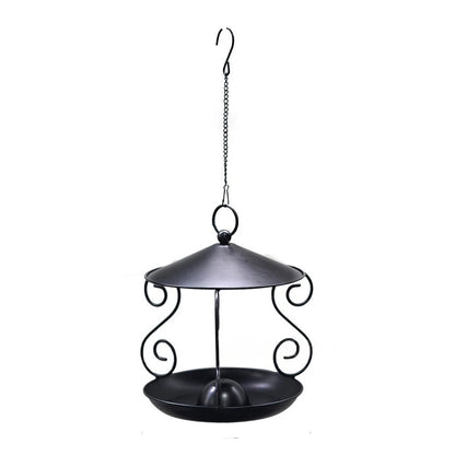 Hummingbird Feeder with Small Bird Slot - Iron Material