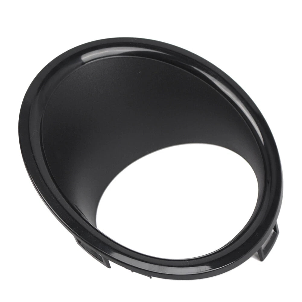 1x Right Black Front Fog Light Lamp Ring Cover For Mini Cooper R55 R56 R57 07-11