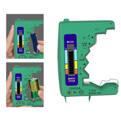 LCD Battery Tester for AA AAA C D N 9V Battery Capacity Check